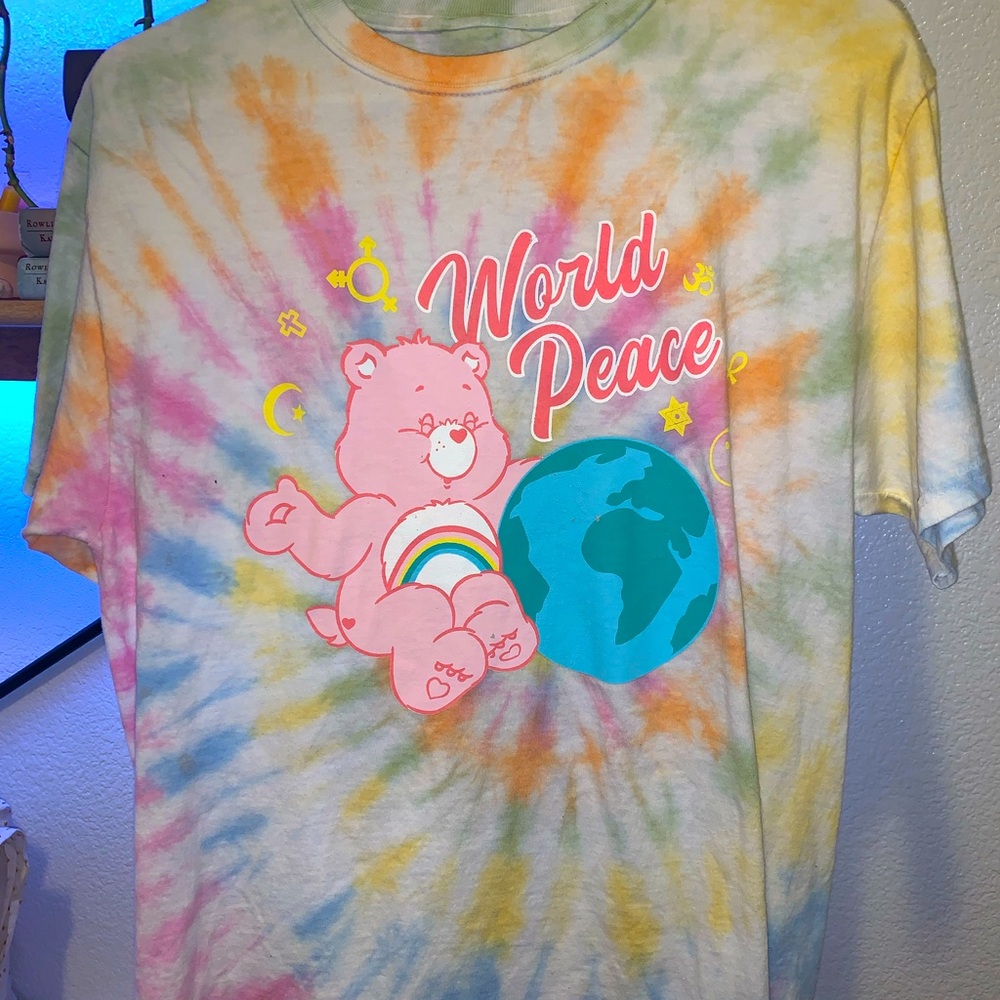 Care Bears World peace oversized t-shirt